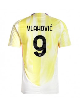 Juventus Dusan Vlahovic #9 Auswärtstrikot 2024-25 Kurzarm